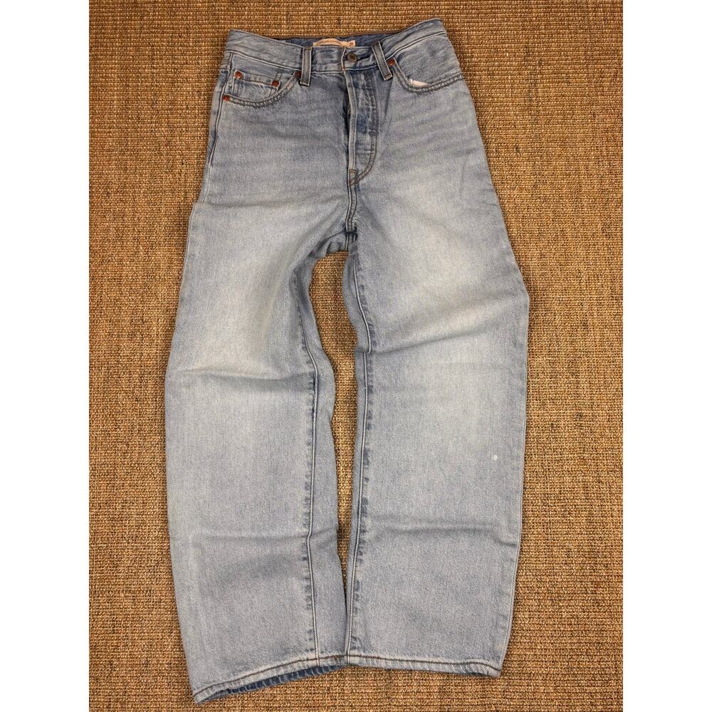 👖 Levi's Ribcage Straight Ankle Jeans | Size 26 | Light Wash